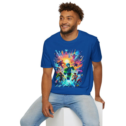 Roblox - Trendy Roblox T-Shirt for Boys & Girls | Roblox Kids Clothing | Roblox Adventure Graphic Tee | Cool Gift for Roblox Fans - custom-made. limited stock. Order yours now and stand out with this exclusive piece!