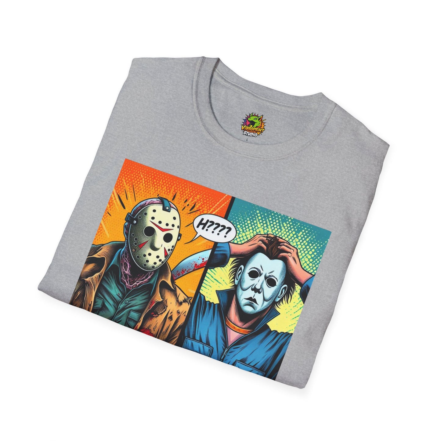 Shirt - Jason Voorhees & Michael Myers Shirt | Funny Halloween Picnic Tee - custom-made. limited stock. Order yours now and stand out with this exclusive piece!