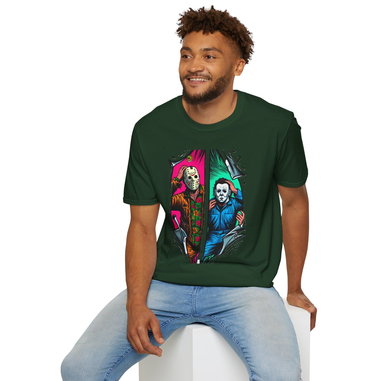 Michael Myers Vintage Shirt | Jason Voorhees Funny Picnic Scene Tee