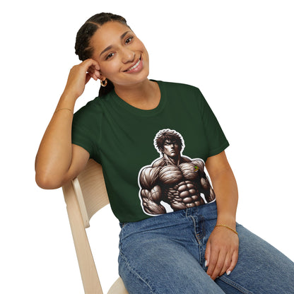 UFC T Shirt | Unleash Fierce Confidence | Motivational UFC Tee with Baki Anime Inspiration