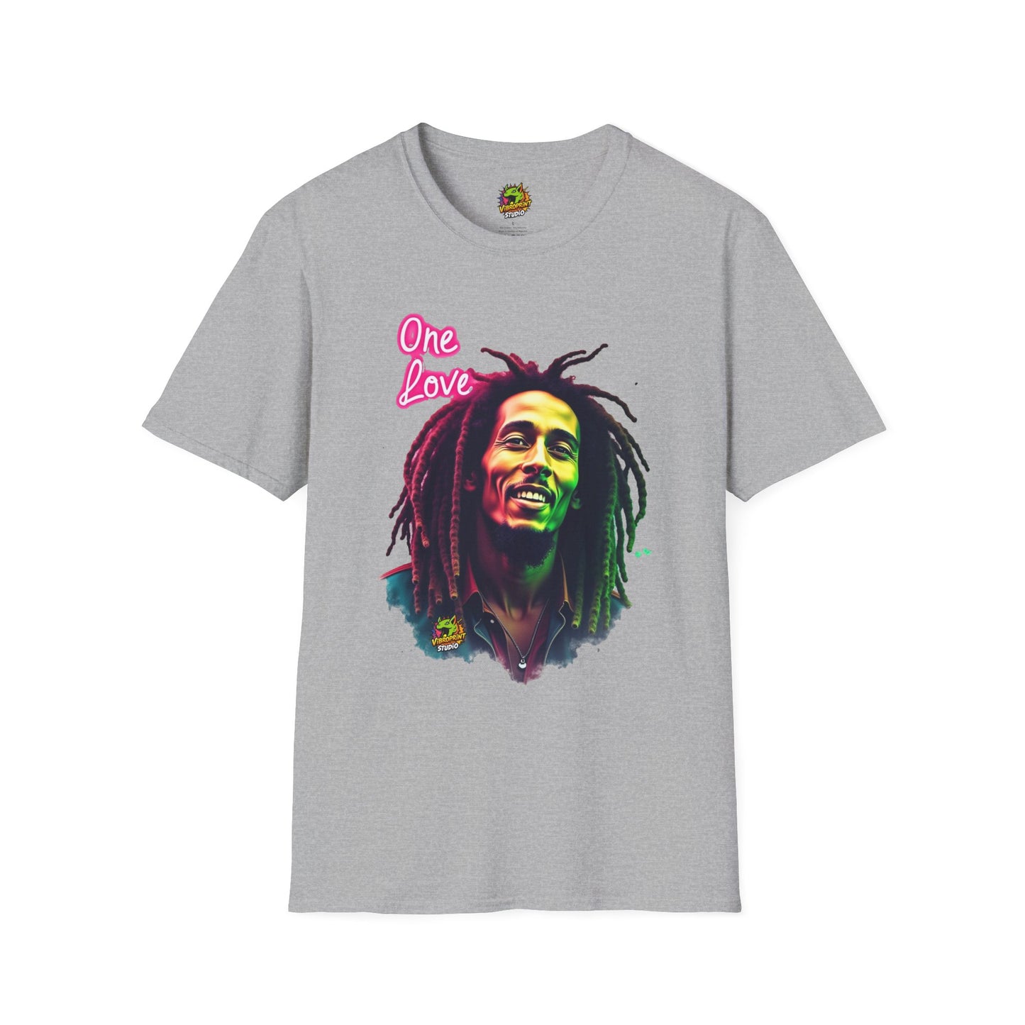 T-Shirt - Bob Marley T-Shirt - Lion of Judah - custom-made. limited stock. Order yours now and stand out with this exclusive piece!