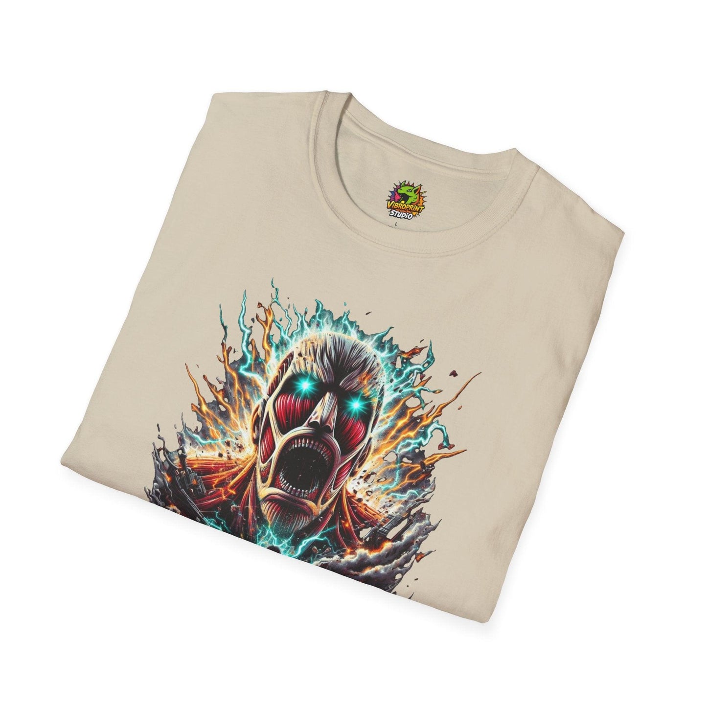 Eren Yeager Titan’s Strength Tee | Attack on Titan Shirt | Shingeki - VibroPrint Studio