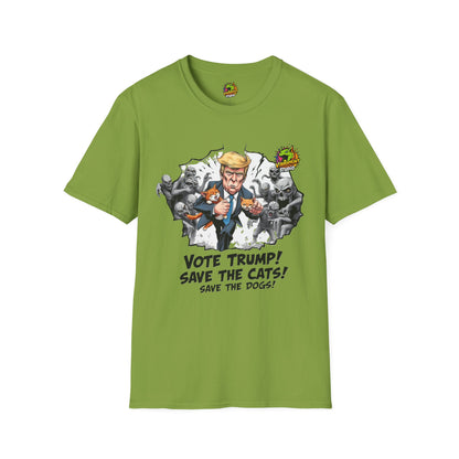 Satire - They're Eating the Dogs Tee | Political Satire T-Shirt | Trump Election Meme Shirt - premium material. perfect gift idea. Order yours now and stand out with this exclusive piece!