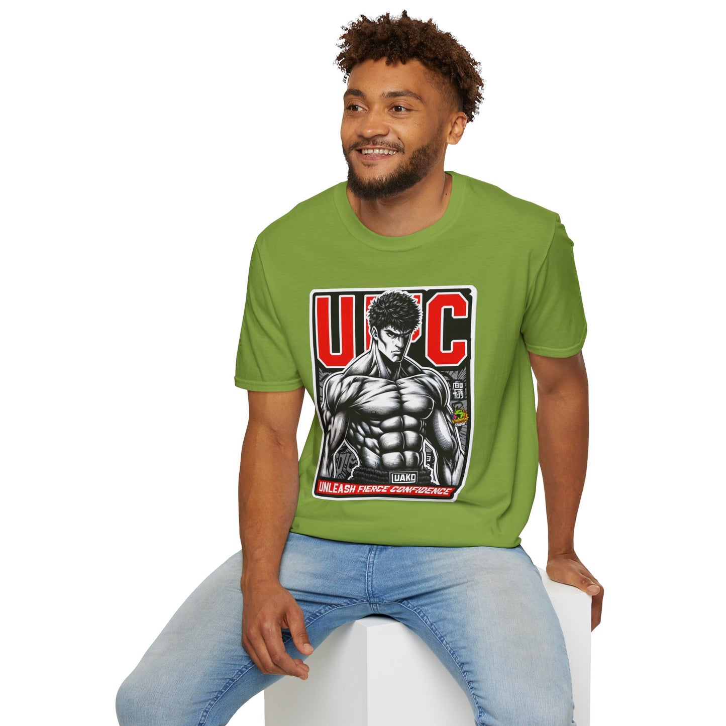 UFC T Shirt | Unleash Fierce Confidence | UFC Tee Inspired by Baki Anime T Shirt