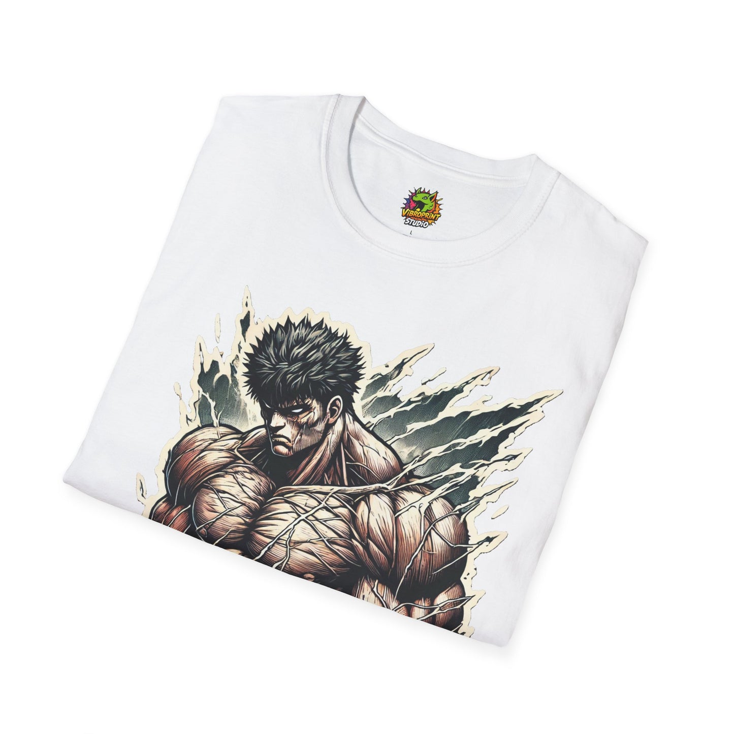 UFC T Shirt | Unleash Fierce Confidence | Motivational UFC Tee with Baki Anime Influence