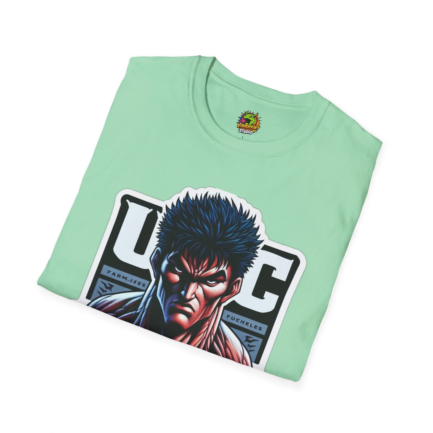 UFC T Shirt | Unleash Fierce Confidence | UFC Tee with Baki Anime Strength