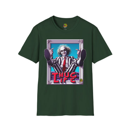 high-quality - Beetlejuice Shirt | Thug Life Halloween Graphic T-Shirt | Funny Beetlejuice Tee - custom-made. perfect gift idea. Order yours now and stand out with this exclusive piece!