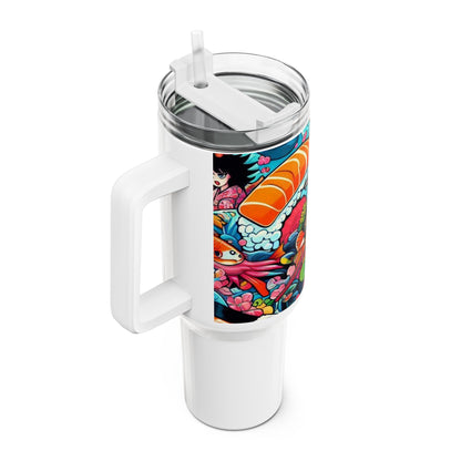 Tumbler - Stanley cup | Geek Tumbler for Cartoon Lovers | Colorful Anime Fans Drinkware - premium material. limited stock. Order yours now and stand out with this exclusive piece!