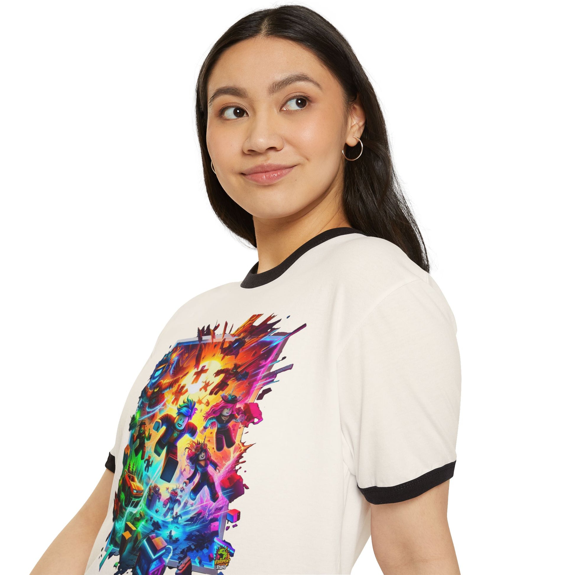 Roblox T Shirt for Gamers of All Ages | Roblox Fan Graphic Tee | Roblox T Shirt - High Quality Image