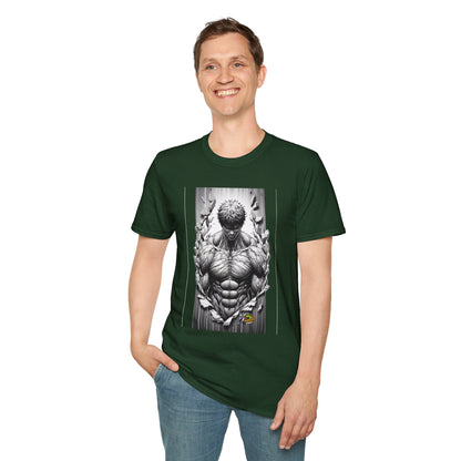 UFC T Shirt | Unleash Fierce Confidence | UFC Tee with Baki Anime Influence for Athletes