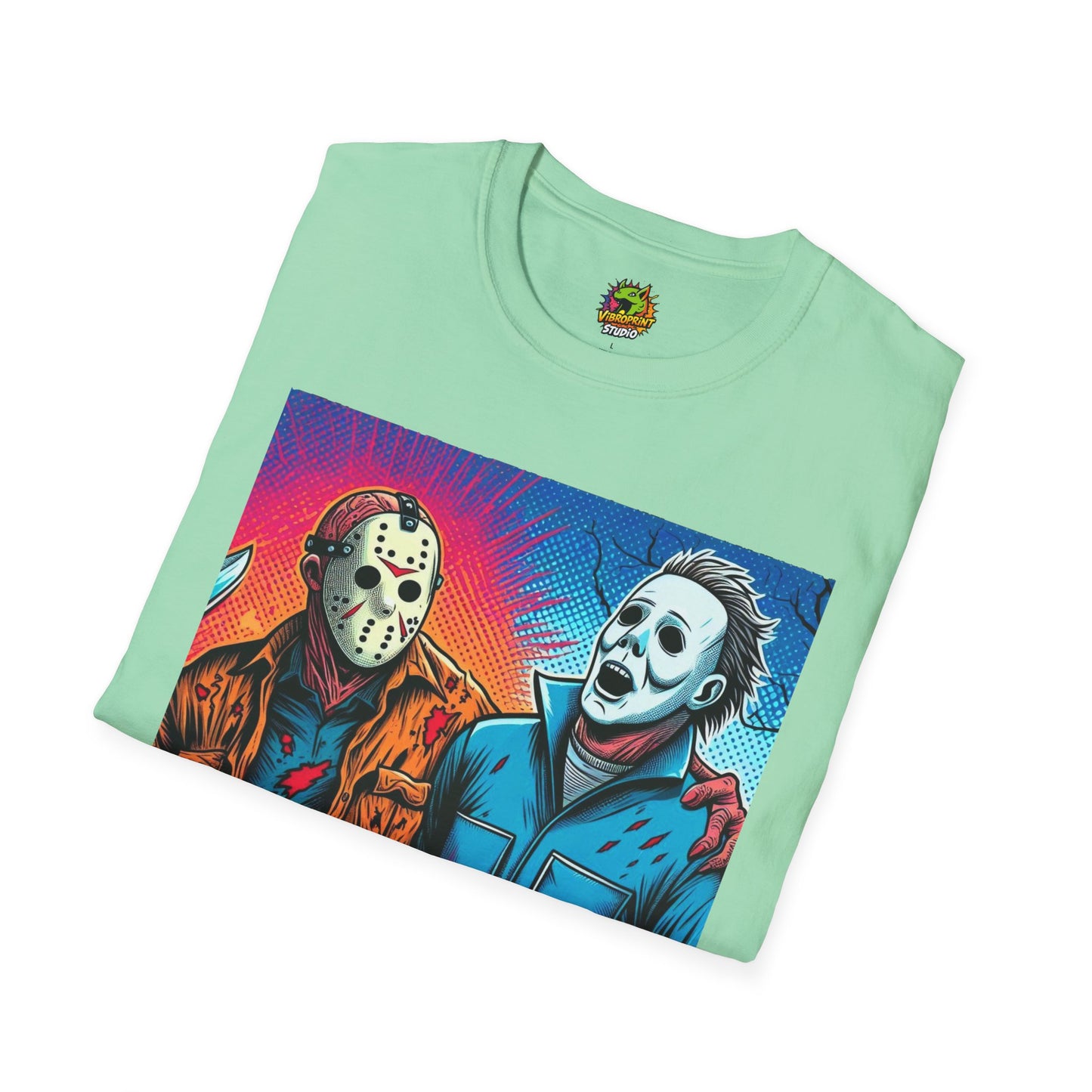 Jason Voorhees & Michael Myers Shirt | Funny Vintage Halloween Tee