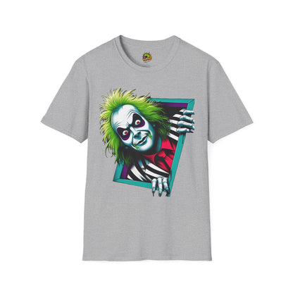 Beetlejuice - Beetlejuice Shirt | Creepy Beetlejuice Tee | Halloween Beetlejuice Tee | Beetlejuice Gift Idea - premium material. limited stock. Order yours now and stand out with this exclusive piece!