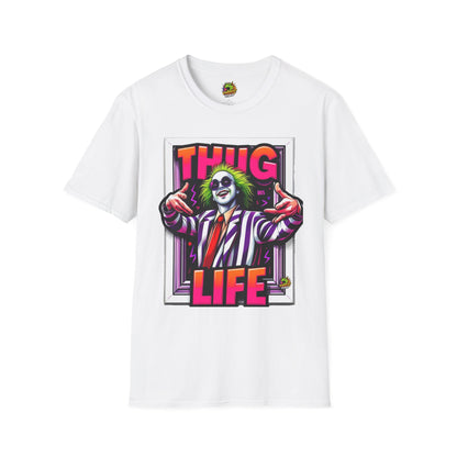 Shirt - Beetlejuice Shirt | Spooky Thug Life Tee | Beetlejuice Graphic T-Shirt for Halloween - premium material. perfect gift idea. Order yours now and stand out with this exclusive piece!