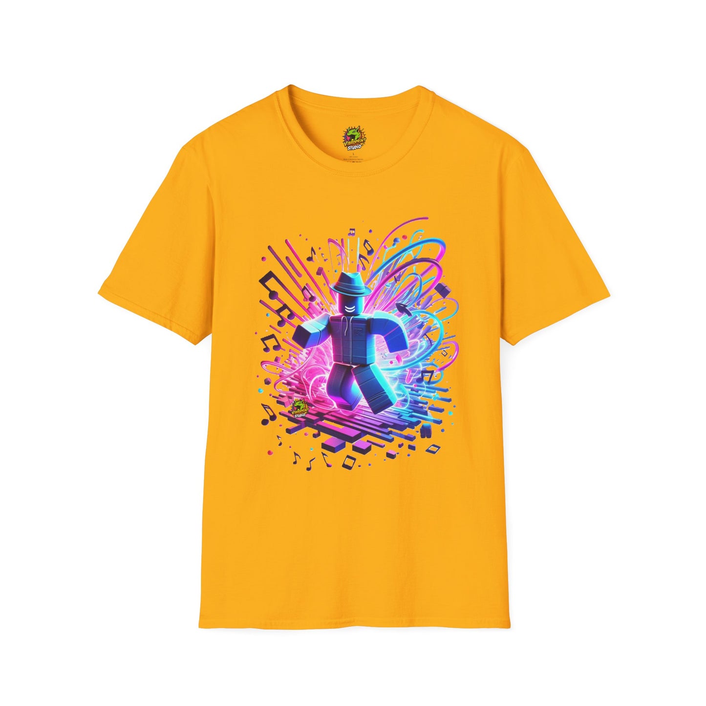 exclusive - Roblox T-Shirt - Neon Block Party - premium material. limited stock. Order yours now and stand out with this exclusive piece!