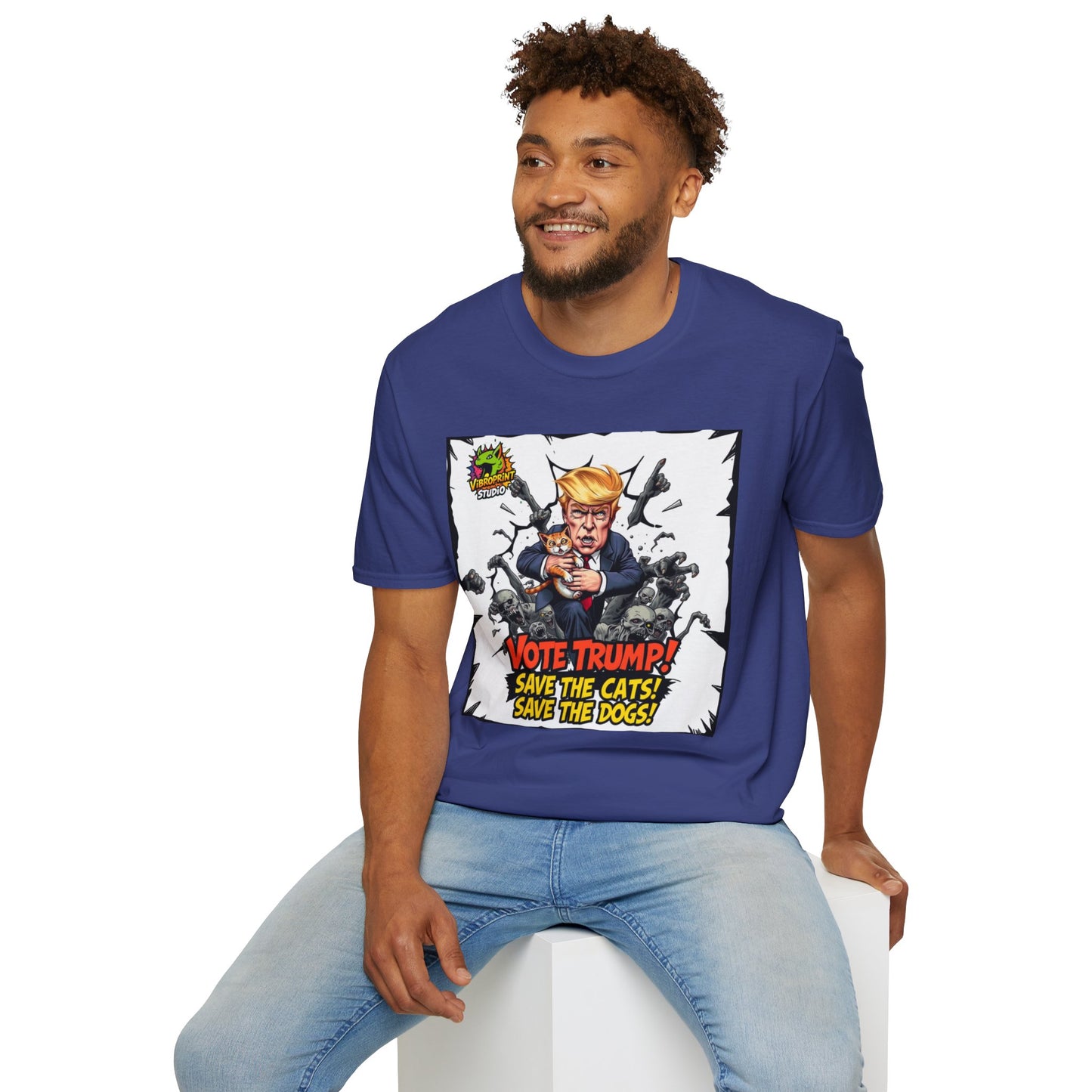 They're Eating the Dogs Tee | Trump Election Satire T-Shirt | Funny Meme Graphic Tee