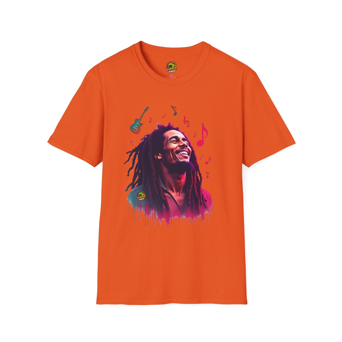 Revolution - Bob Marley T-Shirt - Vibrant Rasta Revolution - premium material. limited stock. Order yours now and stand out with this exclusive piece!