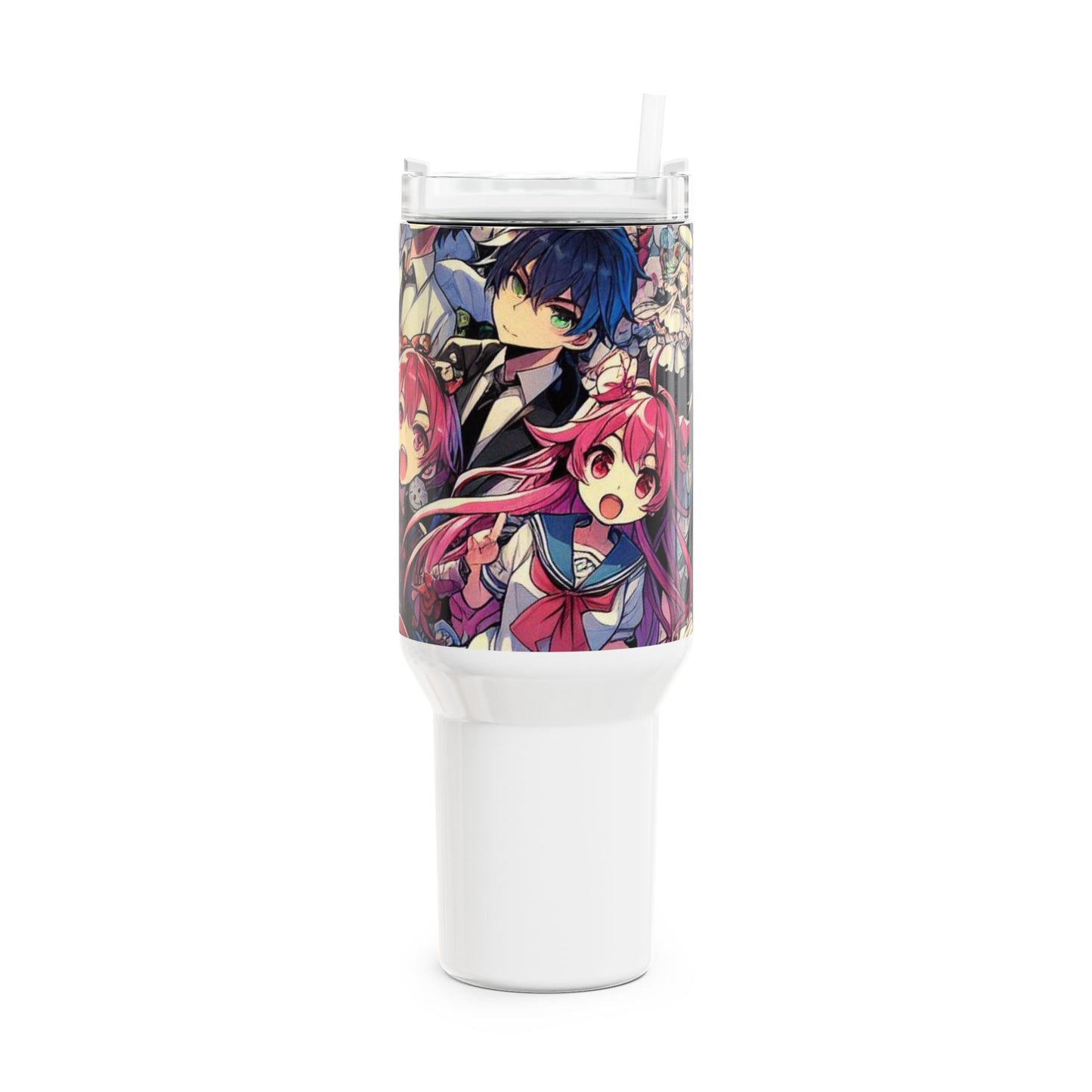 Stanley cup | Geek Themed Drinkware for Anime and Comic Fans | Colorful Cartoon Tumbler - High Quality Image