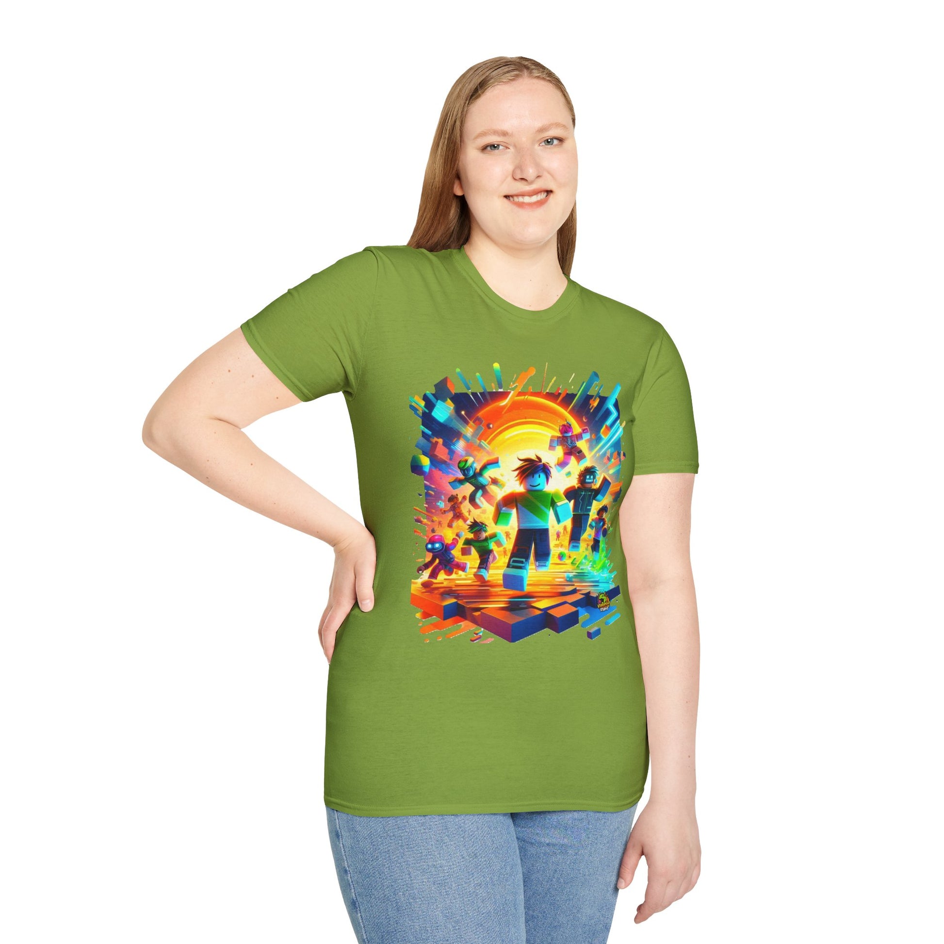 for - Roblox Avatar Tee for Kids | Cool Roblox Game T-Shirt | Roblox Clothing for Boys & Girls | Fun Roblox Gift - custom-made. perfect gift idea. Order yours now and stand out with this exclusive piece!