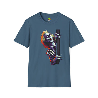 | - Beetlejuice Shirt | Creepy Beetlejuice Tee | Beetlejuice Fan Shirt | Beetlejuice Graphic Shirt - custom-made. perfect gift idea. Order yours now and stand out with this exclusive piece!