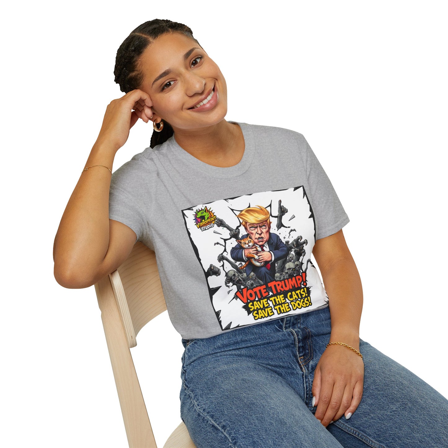 They're Eating the Dogs Tee | Trump Election Satire T-Shirt | Funny Meme Graphic Tee