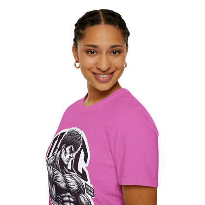 UFC T Shirt | Unleash Fierce Confidence | UFC Tee with Baki Anime T Shirt Inspiration