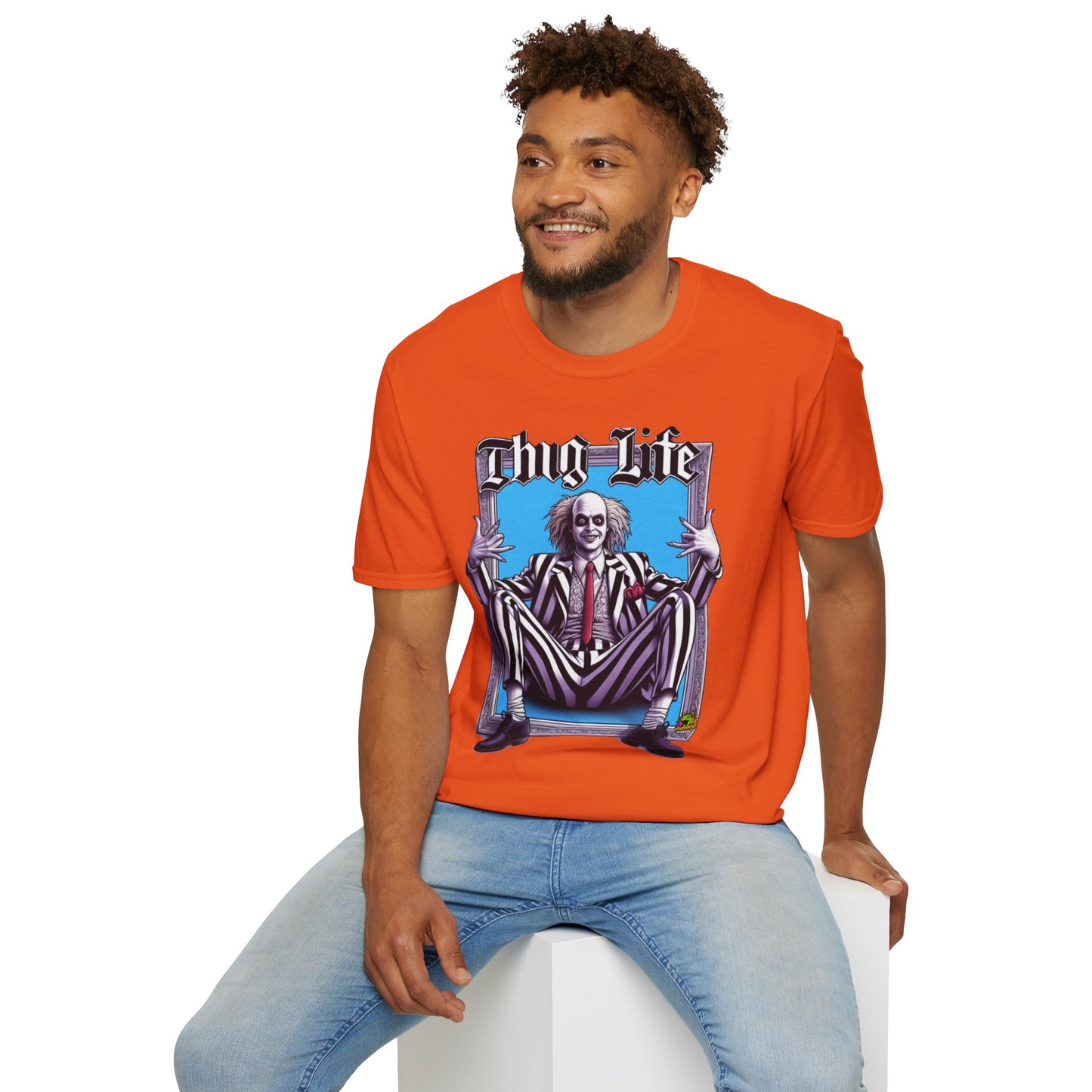 exclusive - Beetlejuice Shirt | Halloween Thug Life Tee | Spooky Beetlejuice Graphic Shirt - custom-made. perfect gift idea. Order yours now and stand out with this exclusive piece!