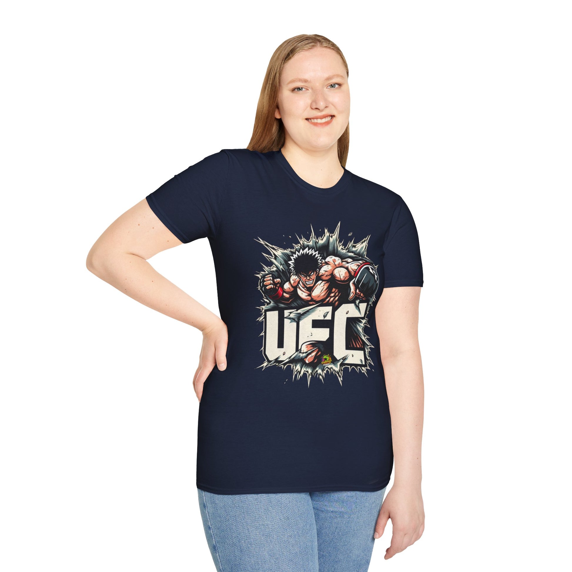 & - UFC T Shirt | Unleash Fierce Confidence | UFC Tee Shirts for Gym & Anime Lovers - premium material. limited stock. Order yours now and stand out with this exclusive piece!