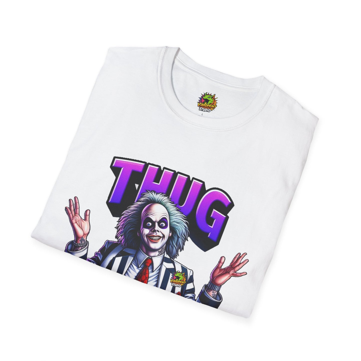 Tee - Beetlejuice Shirt | Thug Life Halloween Tee | Funny Beetlejuice Graphic T-Shirt - premium material. perfect gift idea. Order yours now and stand out with this exclusive piece!