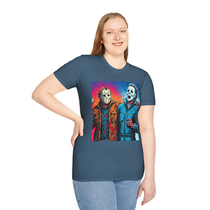 Jason Voorhees & Michael Myers Shirt | Funny Vintage Halloween Tee