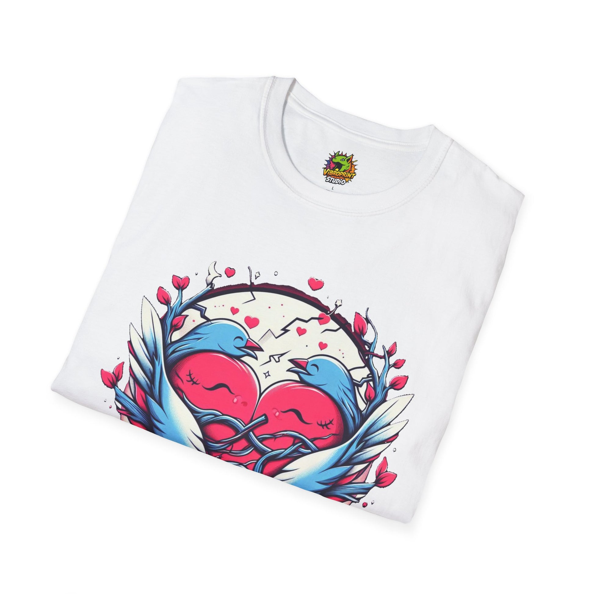 Design: Romantic Valentine's Day T-Shirt Graphic