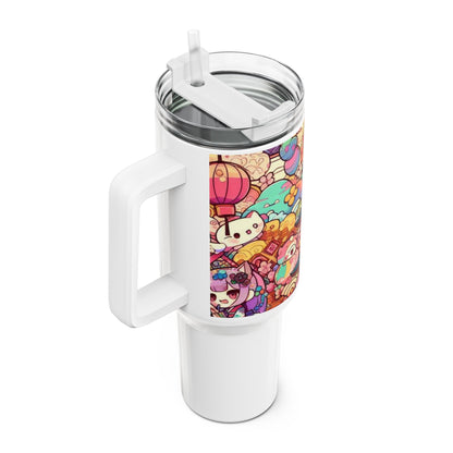 cup - Stanley cup | Cartoon and Anime Geek Drinkware | Colorful Tumbler for Pop Culture Fans - custom-made. limited stock. Order yours now and stand out with this exclusive piece!