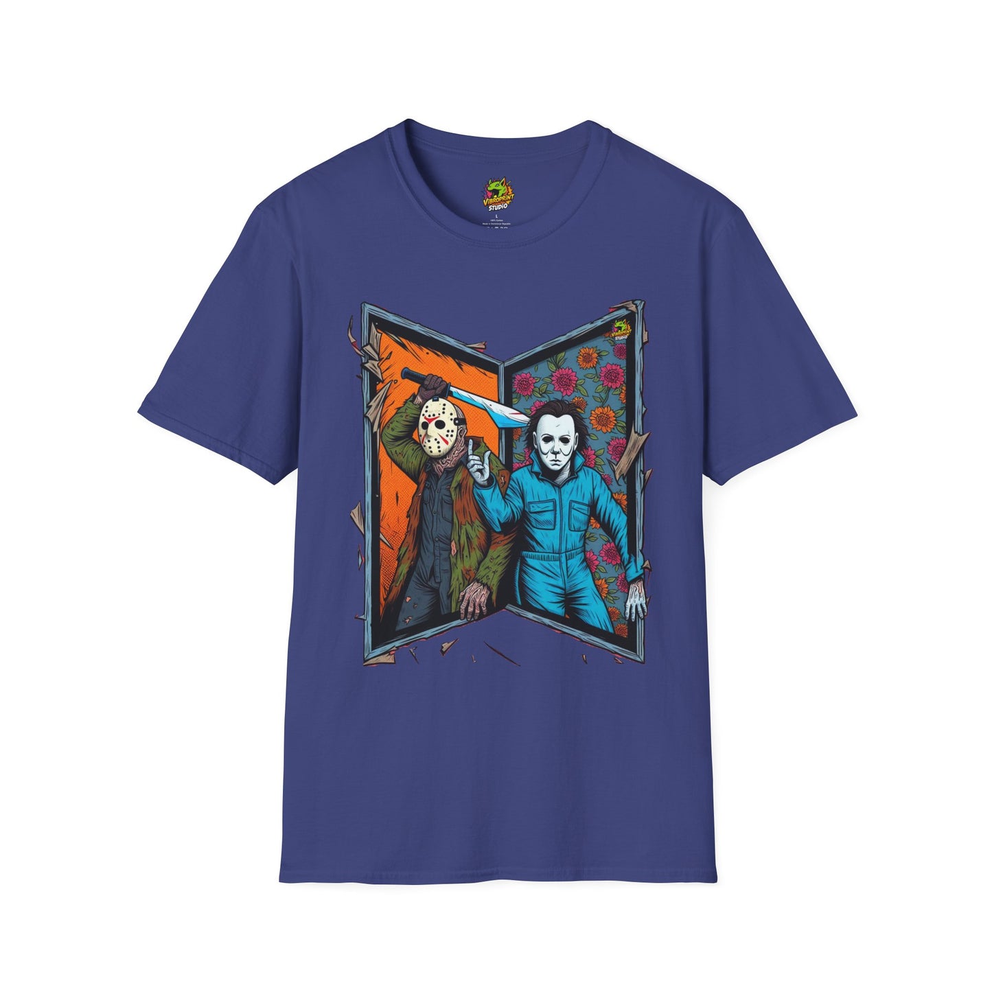 Myers - Jason Voorhees & Michael Myers T-Shirt | Funny Horror Tee - custom-made. limited stock. Order yours now and stand out with this exclusive piece!