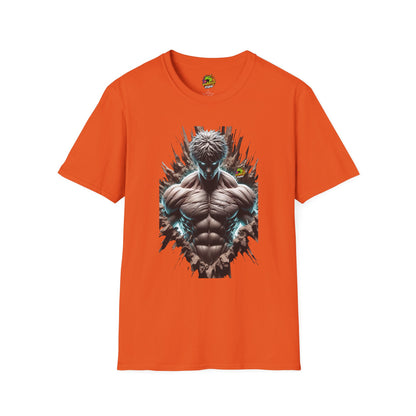 UFC - UFC T Shirt | Unleash Fierce Confidence | UFC Tee with Baki Anime Strength for Athletes - premium material. limited stock. Order yours now and stand out with this exclusive piece!