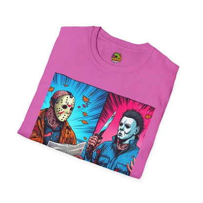 Michael Myers Vintage Tee | Jason Voorhees Funny Halloween Picnic Shirt