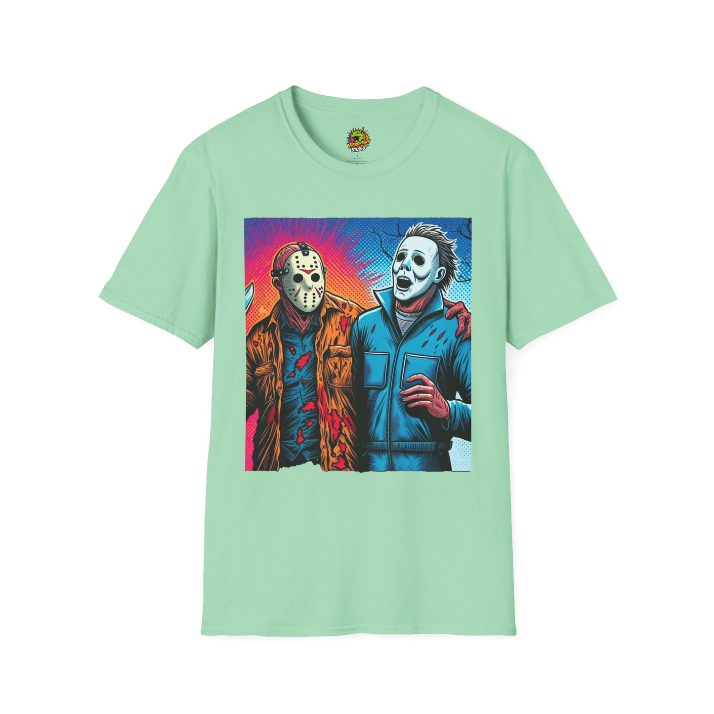 Michael - Jason Voorhees & Michael Myers Shirt | Funny Vintage Halloween Tee - premium material. limited stock. Order yours now and stand out with this exclusive piece!