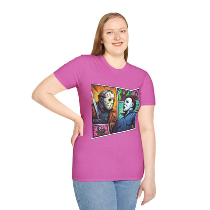 Jason Voorhees & Michael Myers Shirt | Funny Vintage Halloween Tee