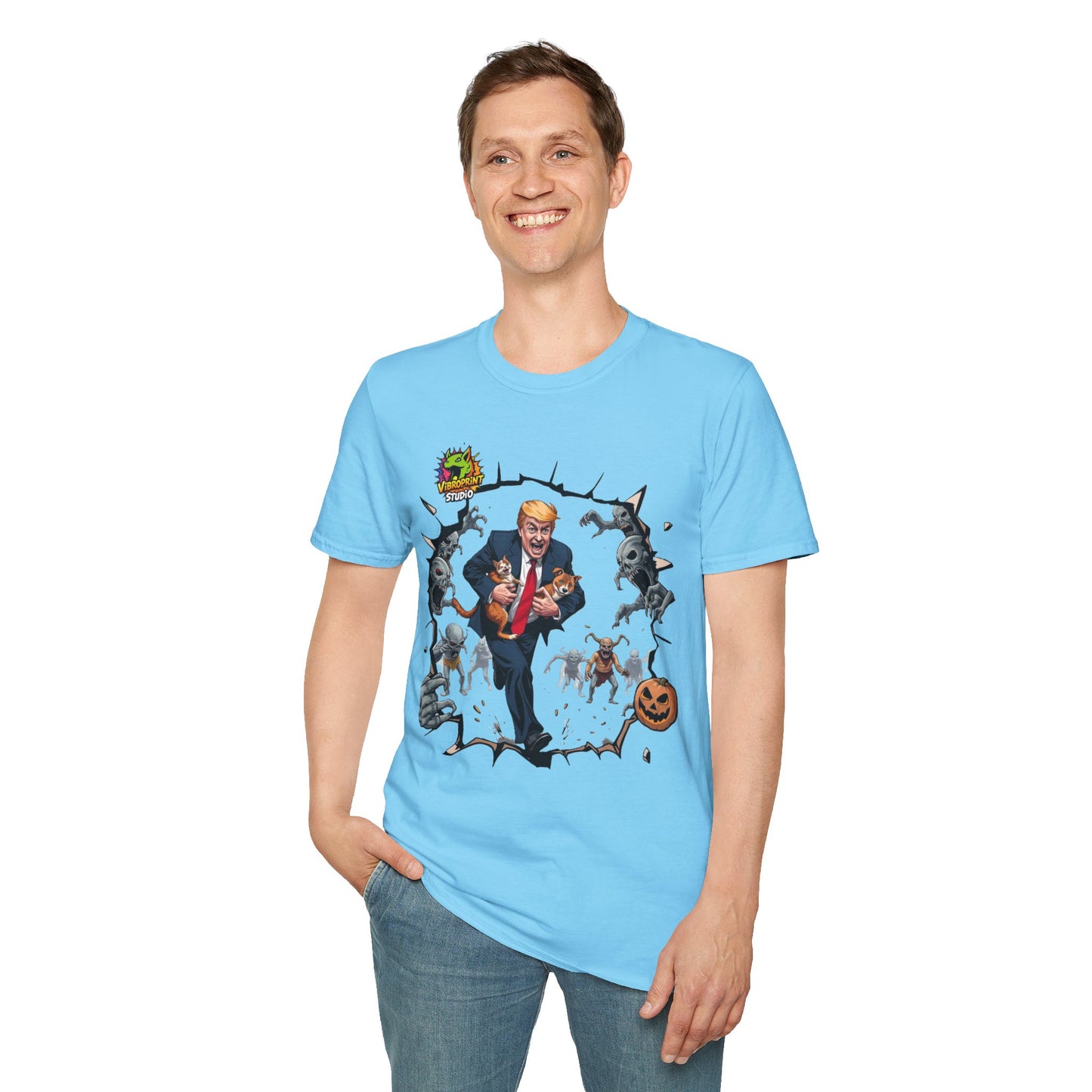 They're Eating the Dogs Tee | Funny Trump Election Shirt | Political Cats and Dogs Graphic Tee