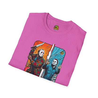 Jason Voorhees & Michael Myers Funny Horror Tee | Halloween Shirt