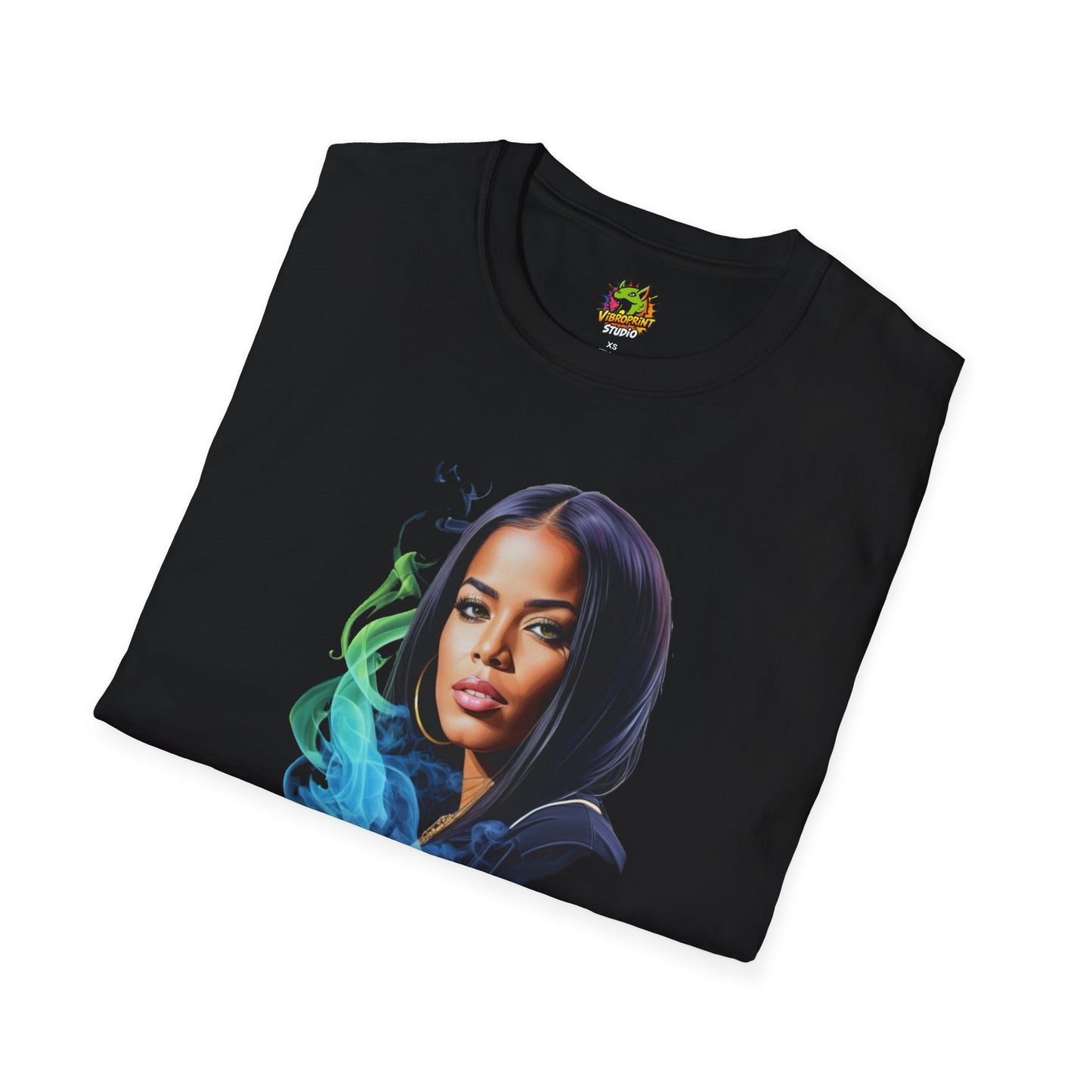 Honoring - Aaliyah shirt | Honoring the Queen of Urban Pop | Memorial Tribute to a Legend - custom-made. perfect gift idea. Order yours now and stand out with this exclusive piece!