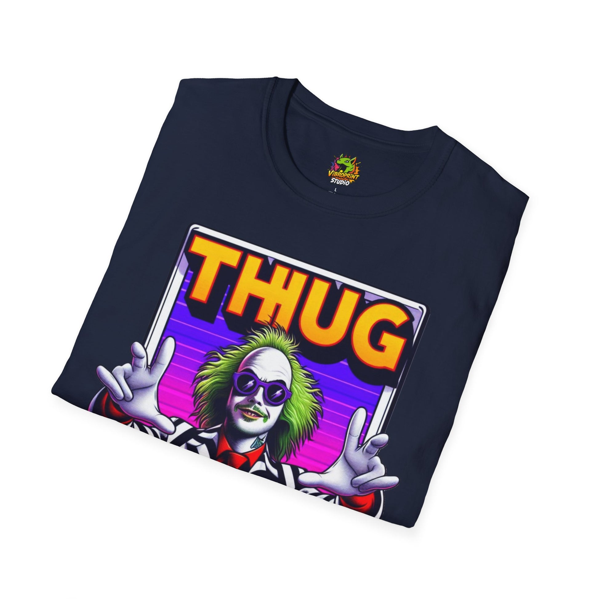 Funny - Beetlejuice Shirt | Funny Thug Life Halloween Tee | Classic Beetlejuice Graphic T-Shirt - custom-made. limited stock. Order yours now and stand out with this exclusive piece!