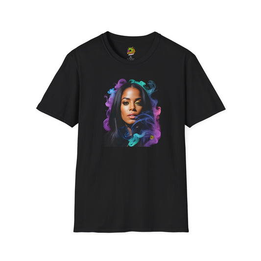 Aaliyah shirt | Celebrating a Musical Icon | Memorial Tribute to Aaliyah Dana Haughton - High Quality Image