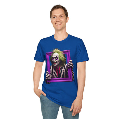 Graphic - Beetlejuice Shirt | Halloween Horror Graphic Tee | Classic Beetlejuice Movie Design | Funny Halloween T-Shirt - premium material. perfect gift idea. Order yours now and stand out with this exclusive piece!