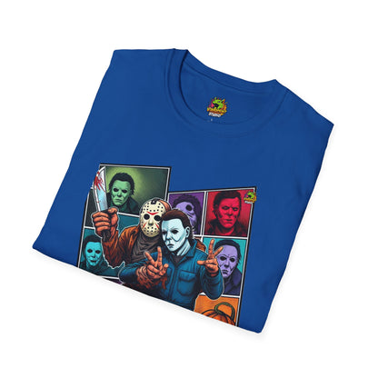 Halloween - Jason Voorhees & Michael Myers Funny Shirt | Halloween Picnic Tee - premium material. limited stock. Order yours now and stand out with this exclusive piece!