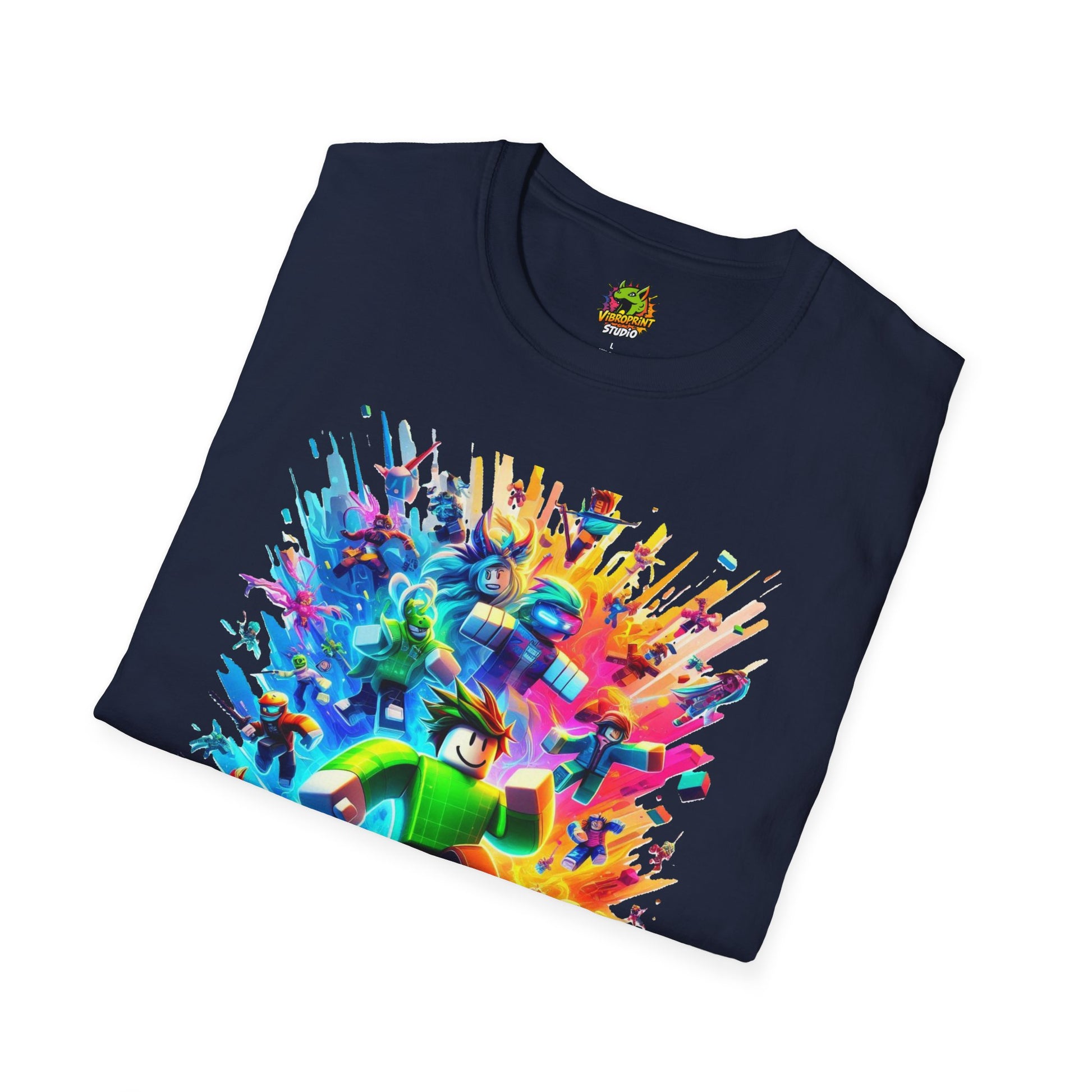 product - Cool Roblox Gamer Tee for Boys & Girls | Roblox Adventure Shirt | Roblox Graphic T-Shirt | Fun Gift for Roblox Lovers - premium material. limited stock. Order yours now and stand out with this exclusive piece!