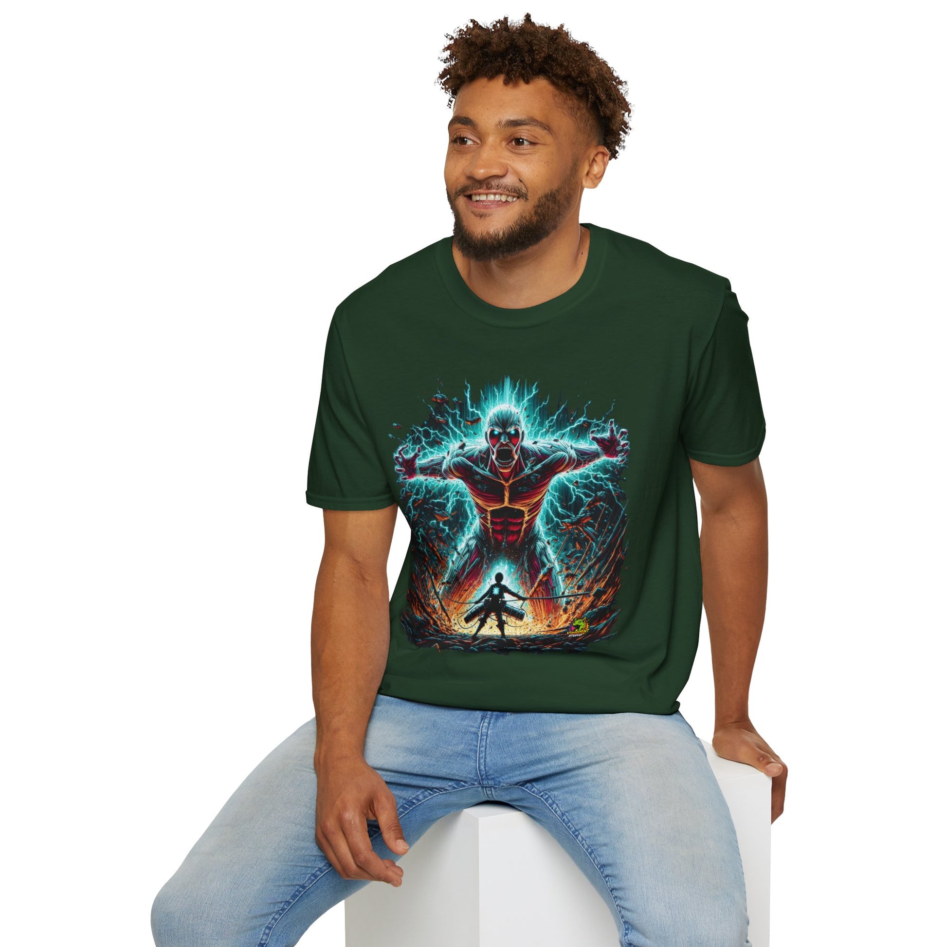 Eren Yeager Titan’s Vengeance Tee | Official Attack on Titan Shirt | - VibroPrint Studio