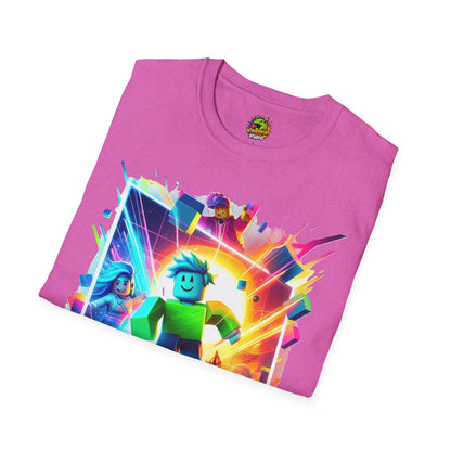 Roblox Avatar T-Shirt for Kids | Unique Roblox Graphic Tee | Roblox Gaming Merch | Cool Gift for Roblox Fans