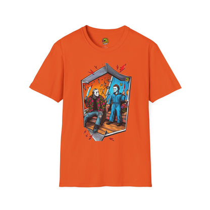 Tee - Michael Myers Shirt | Jason Voorhees Funny Picnic Halloween Tee - premium material. perfect gift idea. Order yours now and stand out with this exclusive piece!