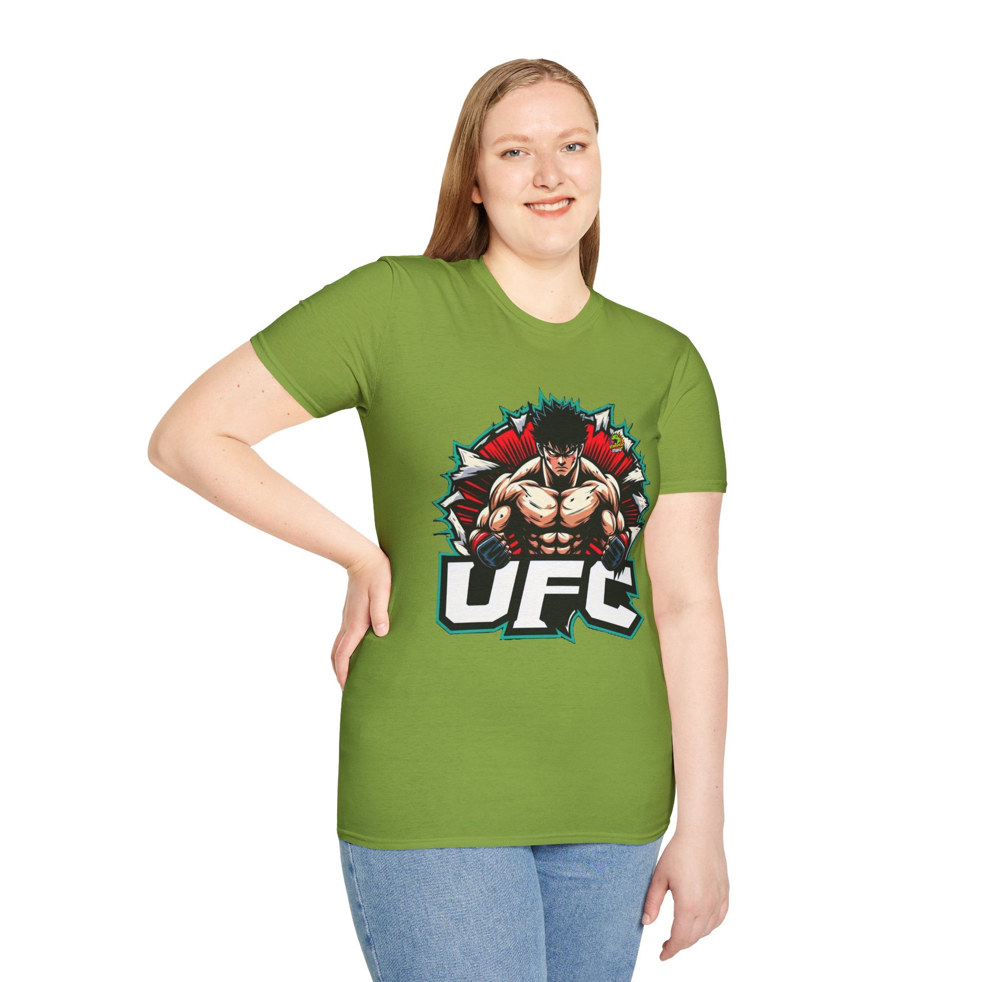 Unleash - UFC T Shirt | Unleash Fierce Confidence | UFC Tee for Motivational Fitness Fans - premium material. limited stock. Order yours now and stand out with this exclusive piece!