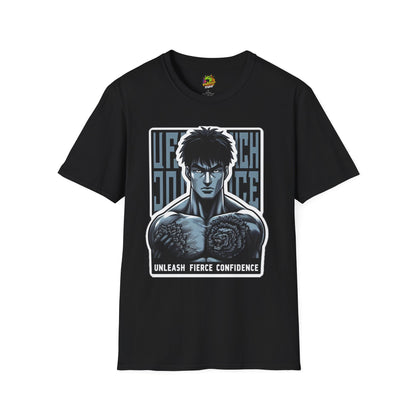 UFC T Shirt | Unleash Fierce Confidence | UFC Tee with Baki Anime T Shirt for motivation Inspiration - High Quality Image