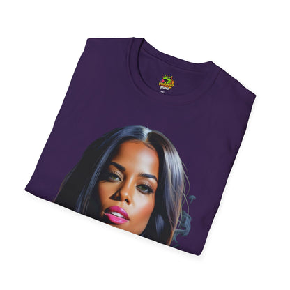 On - Aaliyah shirt | The Legacy Lives On | Memorial Portrait Tribute Tee - custom-made. limited stock. Order yours now and stand out with this exclusive piece!